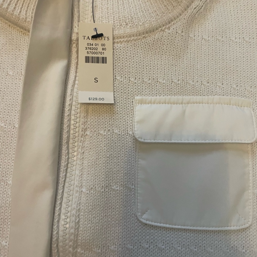 Talbots cable knit sweater - Picture 3 of 9